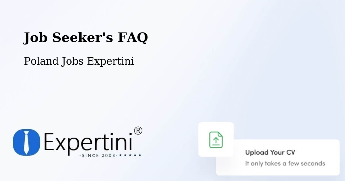 Job Seeker FAQ – Stare Juchy - Poland Jobs Expertini